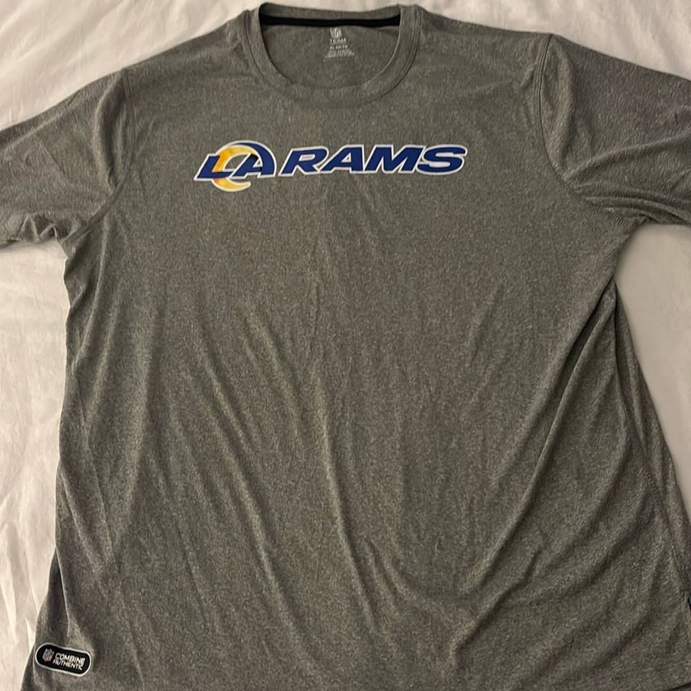 🏈Los Angeles Rams COMBINE AUTHENTIC Team Apparel Shirt - XL-NFL